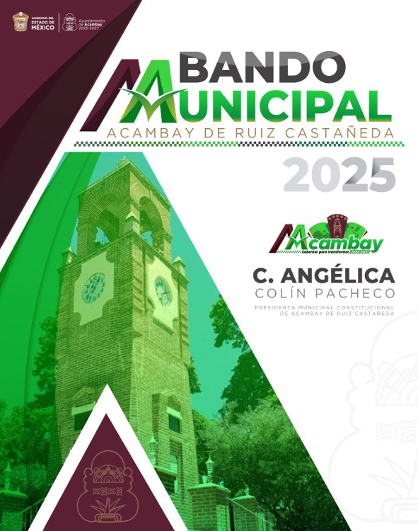  BANDO MUNICIPAL 2025