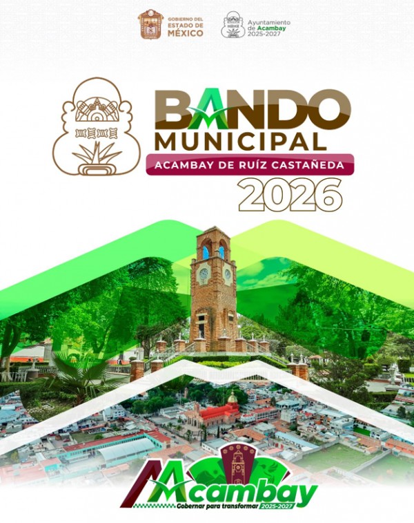 BANDO MUNICIPAL 2026