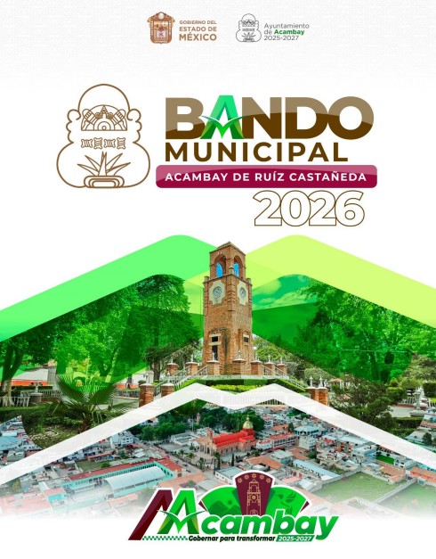 BANDO MUNICIPAL 2026